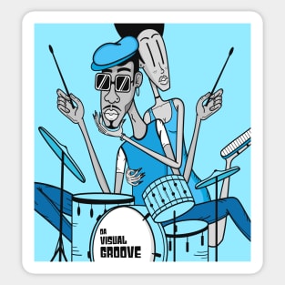 Drums Sticker